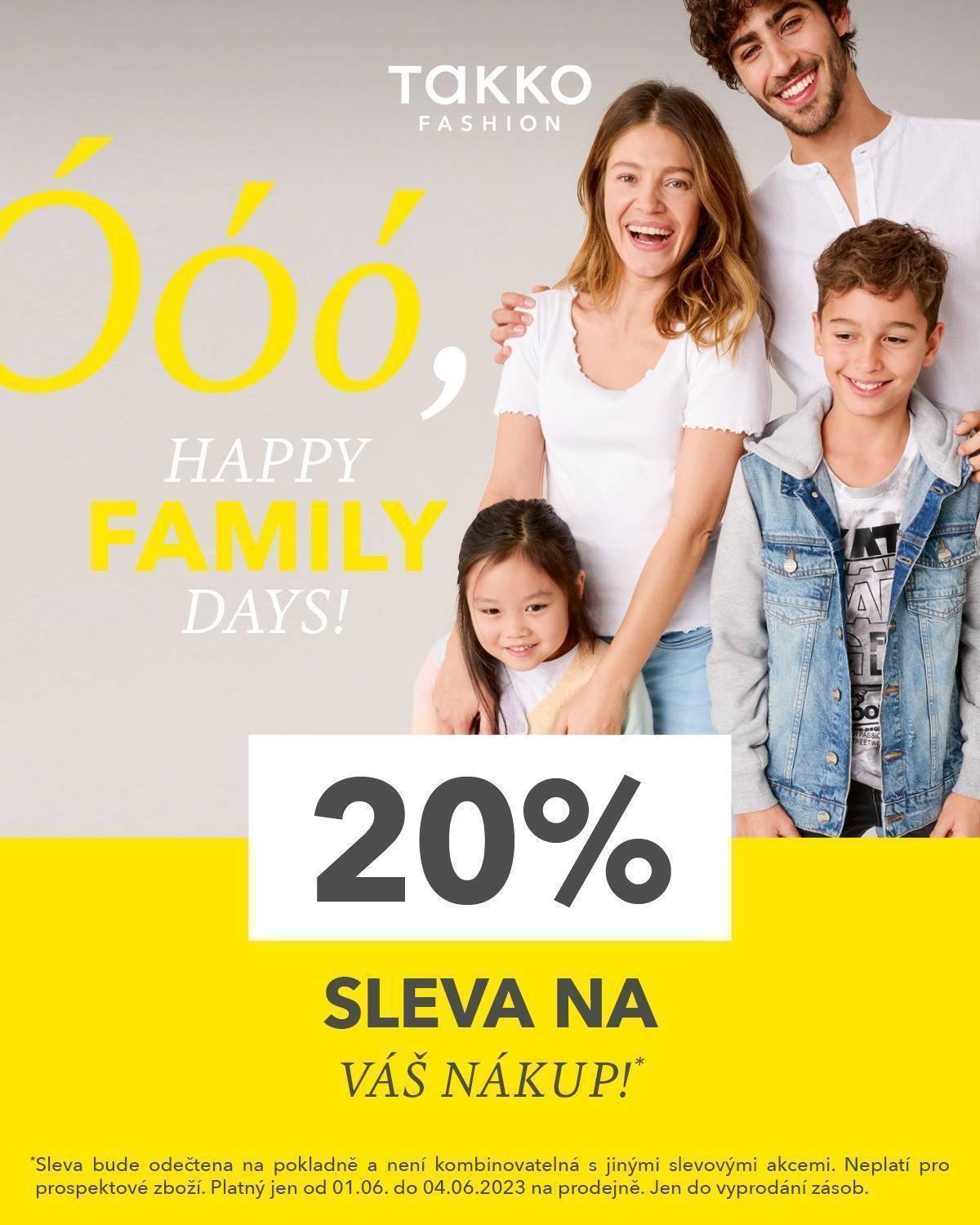 Family days Takko Fashion | Obchodní centrum Europark