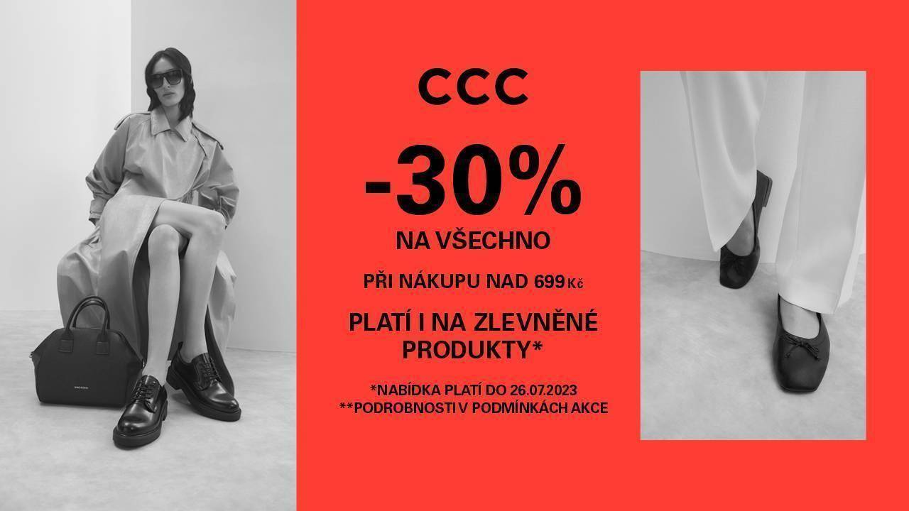 Letní výprodej v CCC  | Obchodní centrum Europark