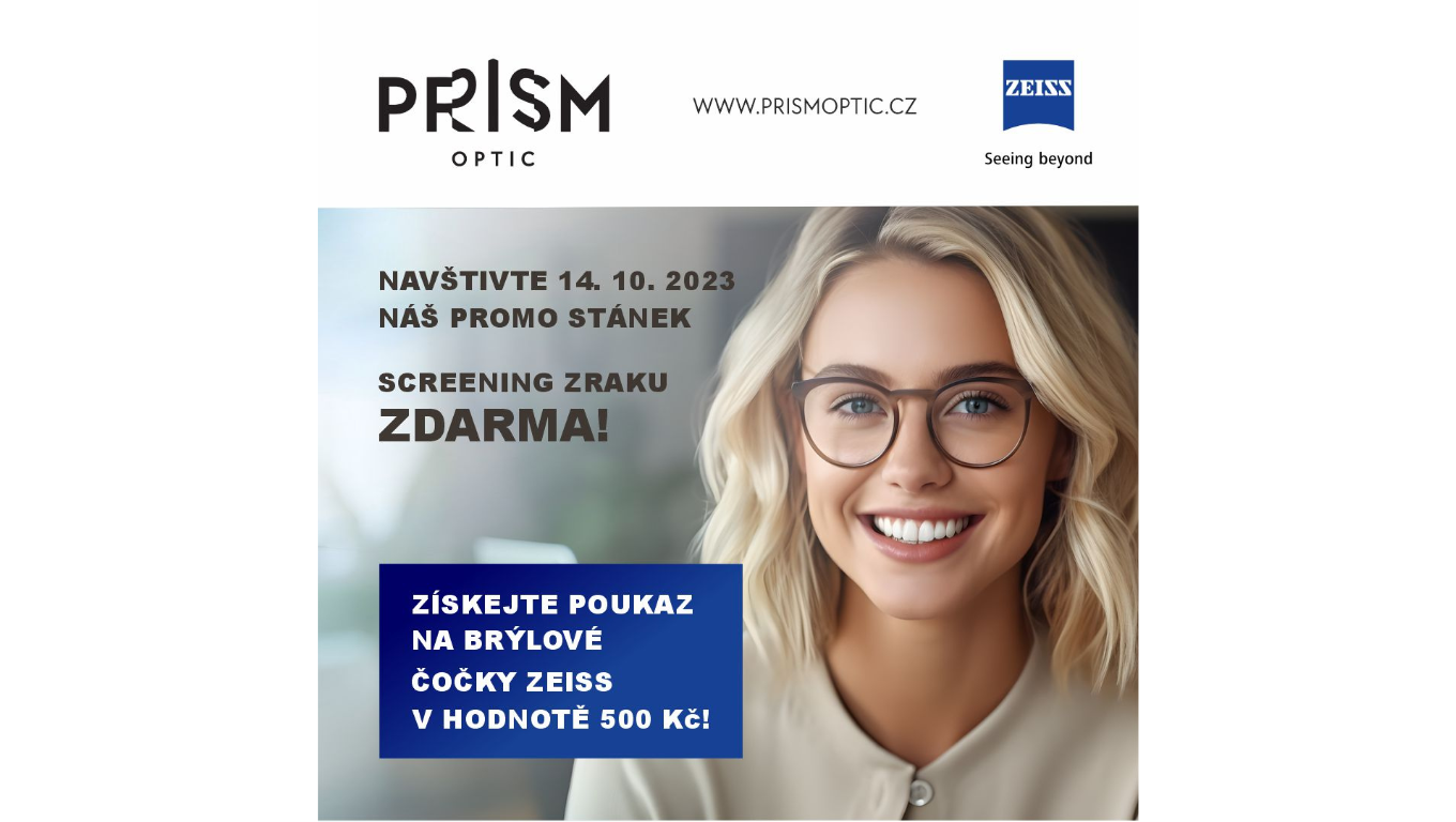 Screening zraku zdarma! | Obchodní centrum Europark